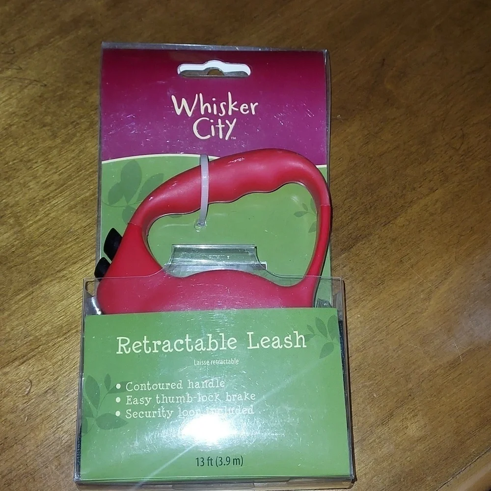 WHISKERS City retractable cat leash Brand New!